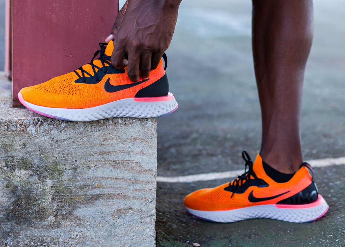 nike epic react flyknit copper flash