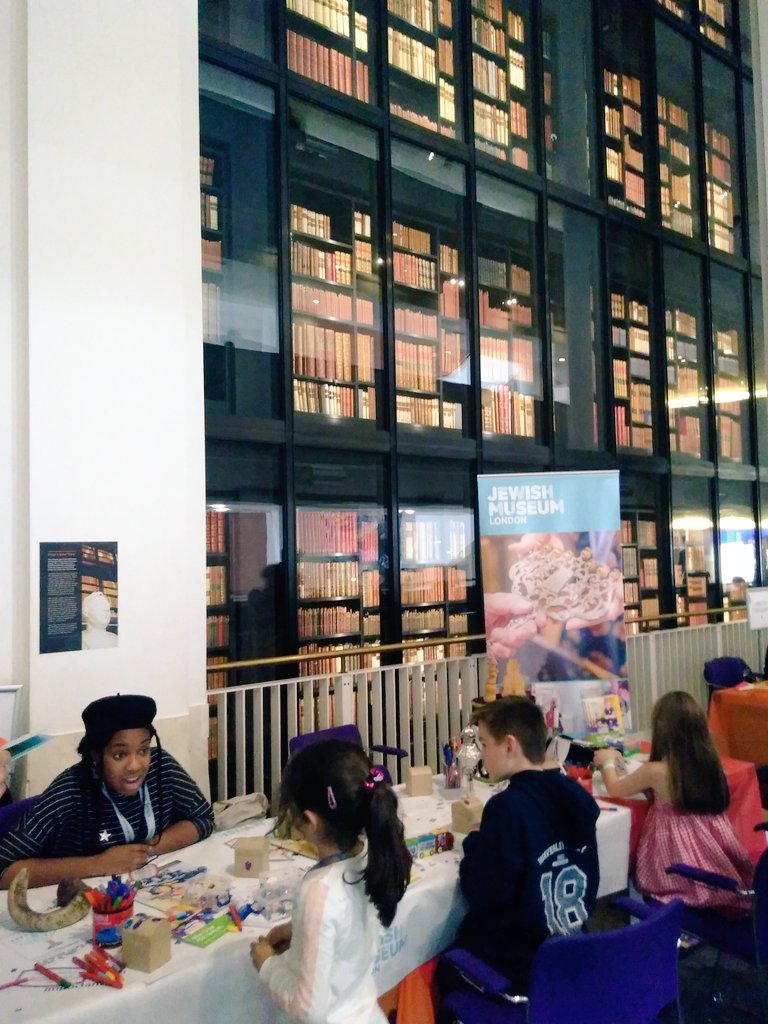 BarnesEMM's tweet photo. Representing @JewishMuseumLDN with @Shereen_CH for #BLTreasures @britishlibrary https://t.co/KGqtpLnip1
