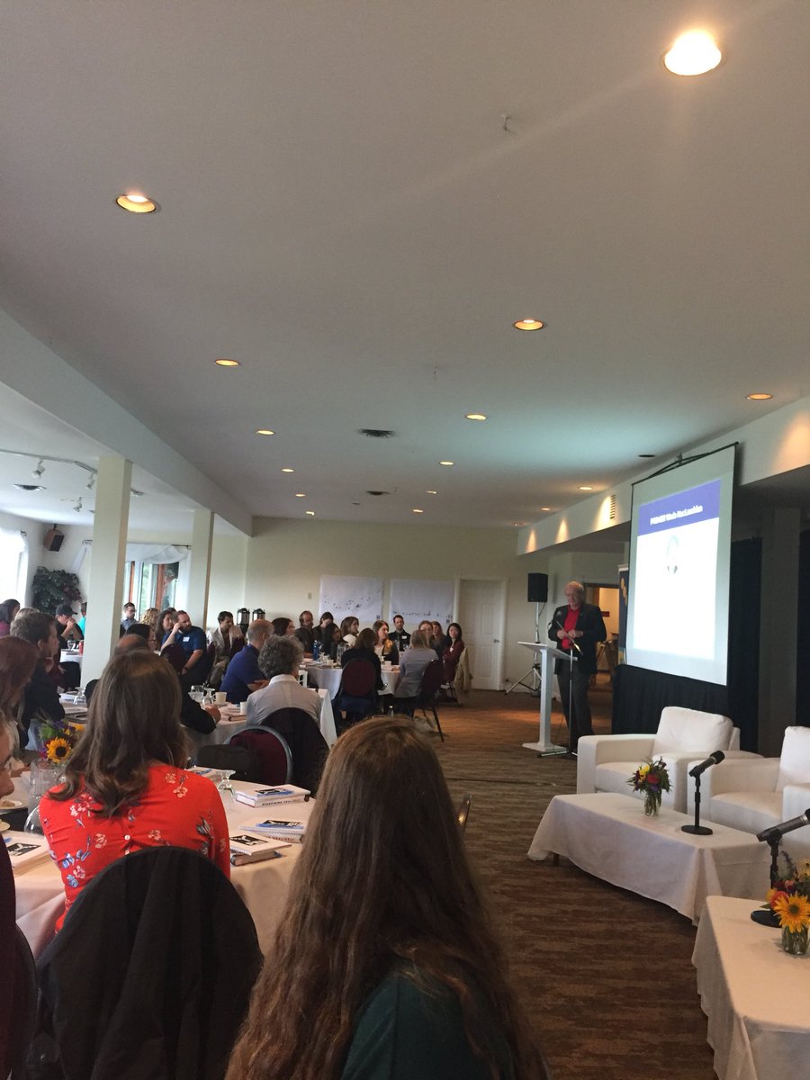 hannahbethbell's tweet photo. At @YDayPEI event in @StanBridgResort today - this is the third annual event; there are about 65 young people plus organizers and @InfoPEI. @WadeMacLauchlan opening statement happening now. #ydaypei https://t.co/9yBnDn79TJ