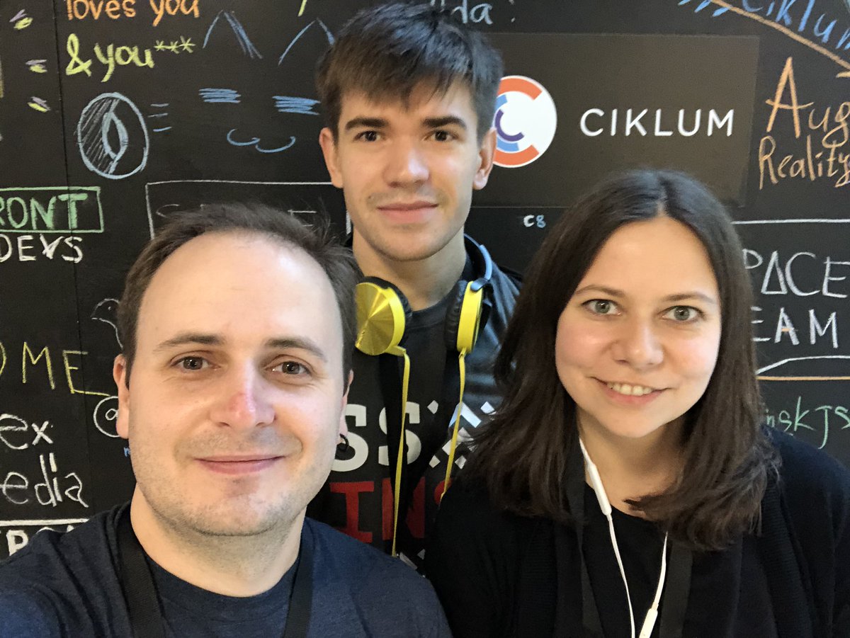 meilalina's tweet image. St.Petersburg people in Minsk :) w/@pepelsbey @lkalneus at #CSSMinskJS