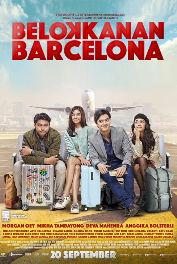 234. Belok Kanan Barcelona (Guntur Soeharjanto, 2018)

Ucup &amp; Farah really steal the spotlight while the main conflict comes from Francis &amp; Retno's 'inter-faith' thing that seems difficult but eventually too easy to beat. Just an okay rom-com.
6/10