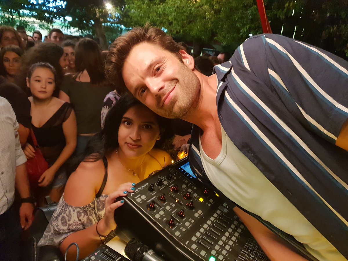 starkspoodle's tweet photo. y'all deserve some more Sebastian Stan content in his awesome Greece outfits, so here you go (pls ignore my face) https://t.co/SgzzZ7wr9u