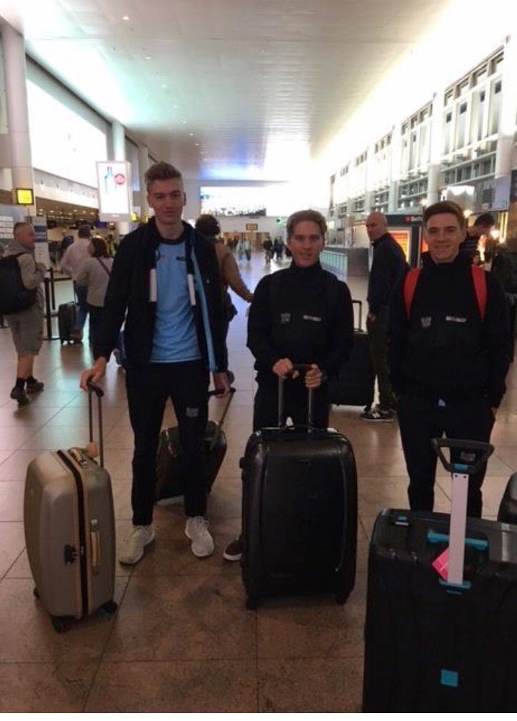 BramsDm's tweet image. Safe trip  @branko_huys  @IlanWilder   #wk #InnsbruckTirol2018  #uci  @BELCyclingTeam