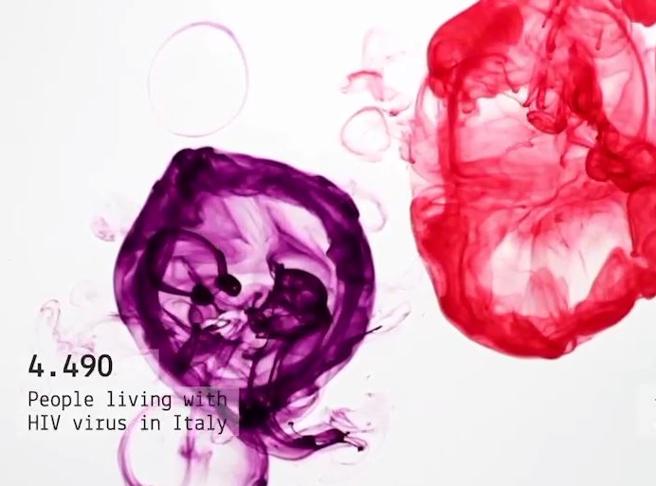 CorriereTorino's tweet photo. «Density Room», i dati sull’Hiv nella visual art  https://t.co/L6IEXmFF7w https://t.co/N8tpc73Rlt