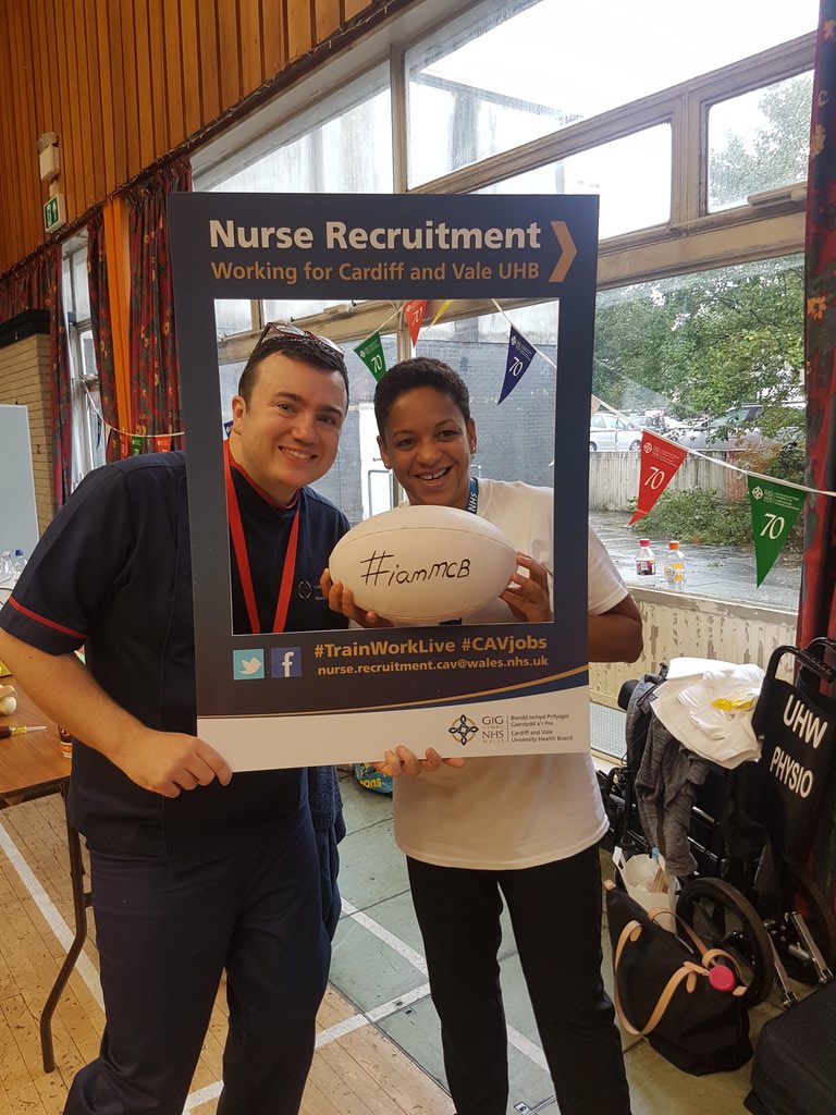 Want to join team medicine? With rewarding nursing opportunities our team are ready to meet You! We're at the Sports and Social until 3pm! #TrainWorkLive #cavjobs #iammcb
