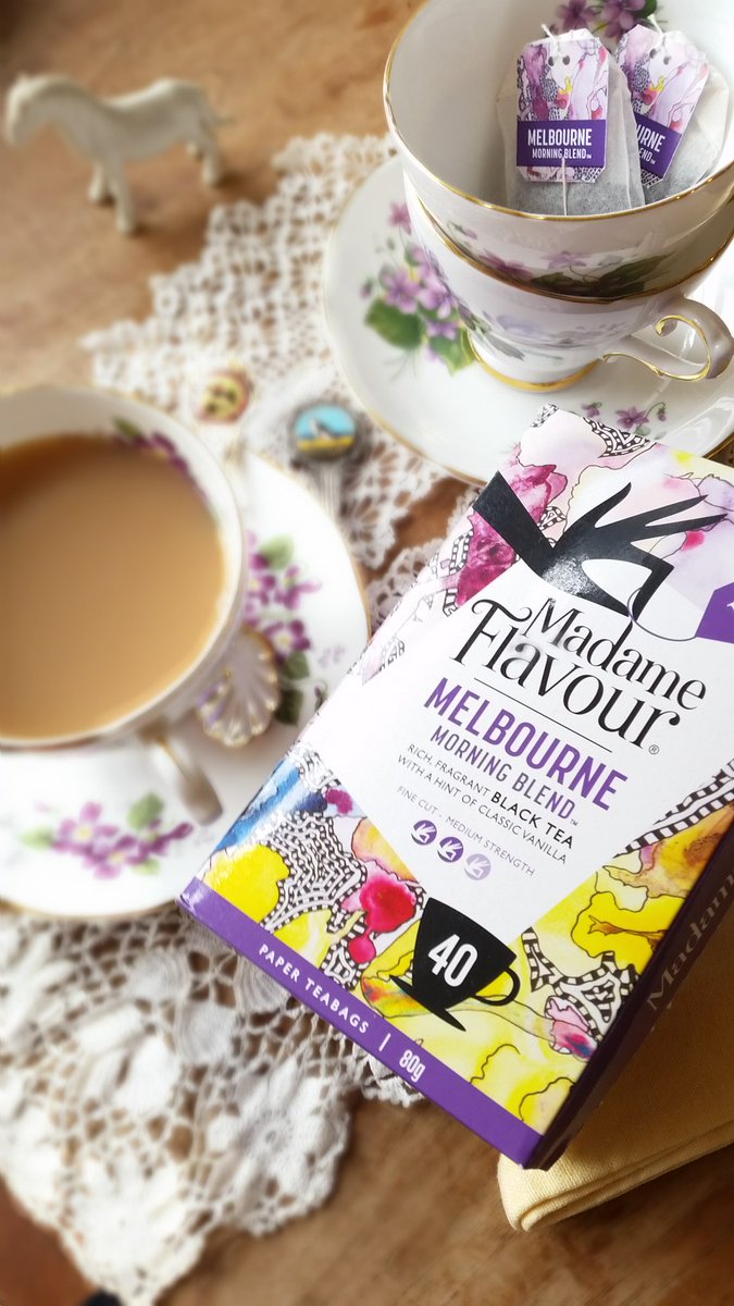 SALE! In <a href="/Coles/">Coles Supermarkets</a> until Weds, my NEW fine cut Ceylon leaf #tea with vanilla in #plasticfree teabags. It's a great time to try...