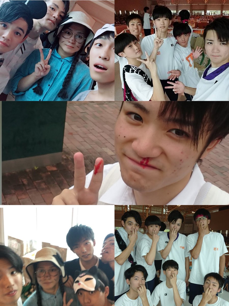 16組今日もいい波乗ってんねでした
2連1位。みんなだいちゅき
最後にふさわしいくらい騒がせてもらいました。まだ機会があれば3年アドはぶち騒ぎます。卒業しても集まって騒ぎます。死ぬまで騒ぎます。
体力使い切ったのでアリーナでてちょっとしたら鼻血でました。
写真撮ってくれた人ありがと😘