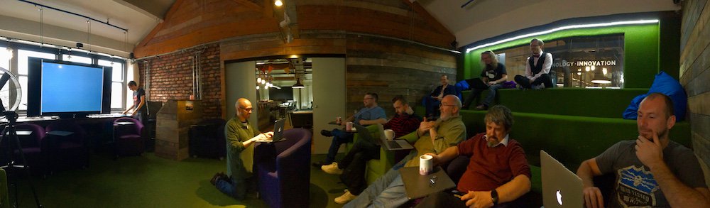 pdjohnson's tweet photo. There's a joint #Drupal sprint happening today in Manchester and London. You can join us remotely on Drupal-UK Drupal Slack and see what people are working on here https://t.co/kCBelWIEkL follow #DrupalSprints @nwdug https://t.co/L1K9CXvIxD