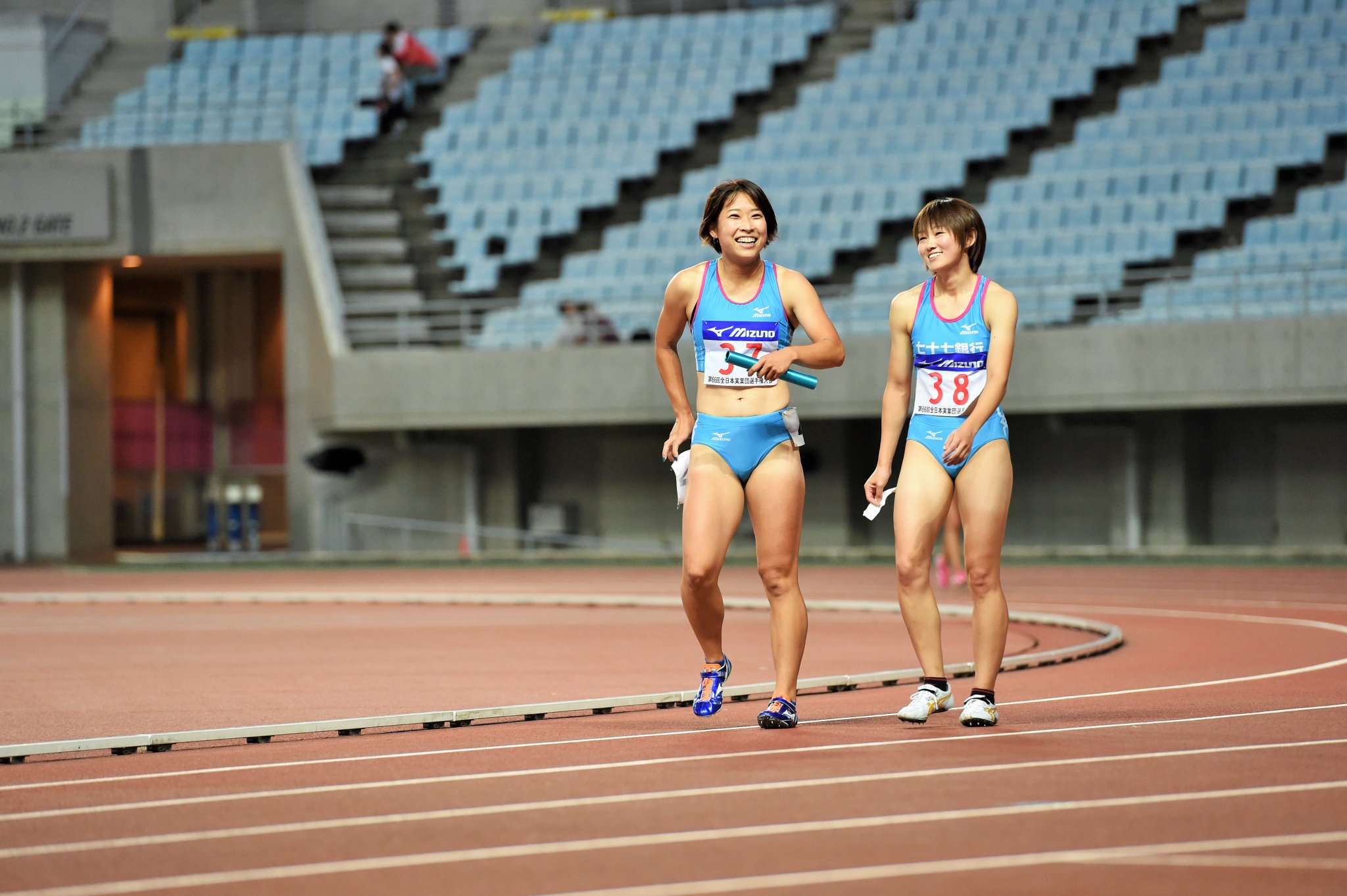 工業 陸上競技部 上下セット 指定ジャージ ミズノコメント