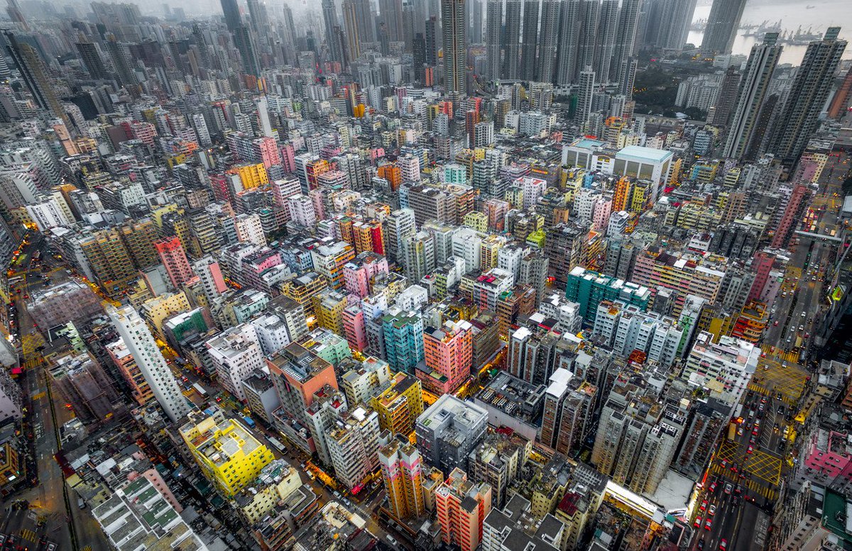 droneality's tweet photo. See Density Of Hong Kong’s High Rise Buildings From Above 
#droneality #drone https://t.co/OBilsWA5cK https://t.co/ptLzO0oLx4