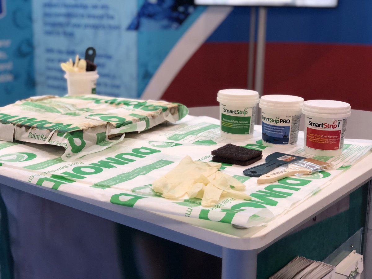 hydropak's tweet image. Day 2 of the #HBRshow18 and we’re ready to go! Visit us on stand J164 for paint removal advice and live demonstrations of our three unique products