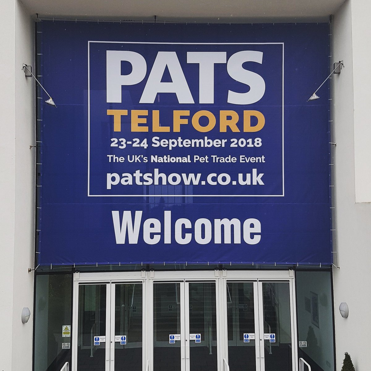 PATSTradeShow's tweet image. Opening tomorrow 9.30 till 5pm
#patstelford #pettrade #pettradeshow