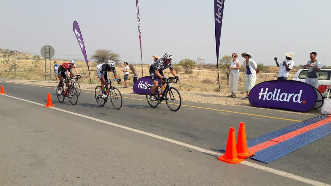 ridethegap's tweet photo. Stage2 of the Tour De Windhoek-Light saw two of our very own riders Vianney and Melki scoop 2nd and 3rd positions respectively. @PAYNamibia https://t.co/bZTZ3shK37