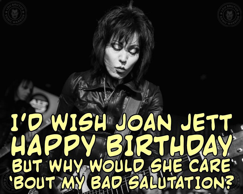 Happy Birthday to Joan Jett! 
