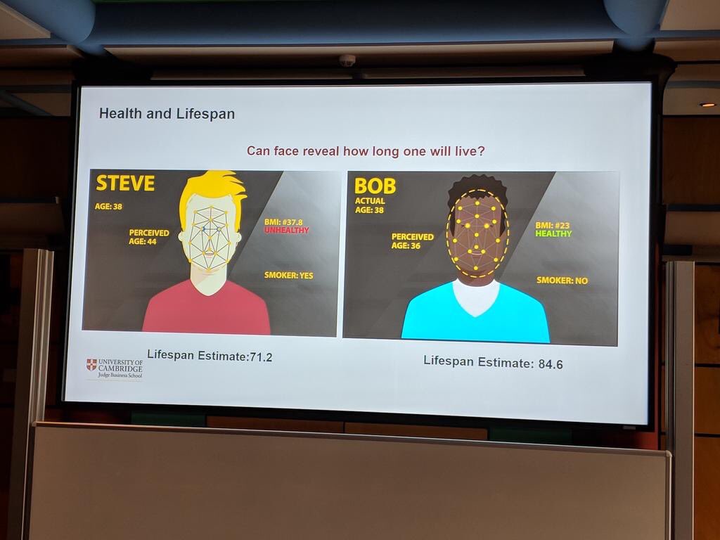 intellimetri's tweet photo. #Lifespan: Using Facial Cues to apply for #Health #Insurance - it is already being used

#21cmarketing #2020cmo

#AI #ArtificalIntelligence #ML #DL #HealthTech #Martech #Disruption #DigitalTransformation #DX

By @CambridgeJBS &amp; @canarytweet via @GeneraliHealth c/c @marketors https://t.co/R35tF4WZIH