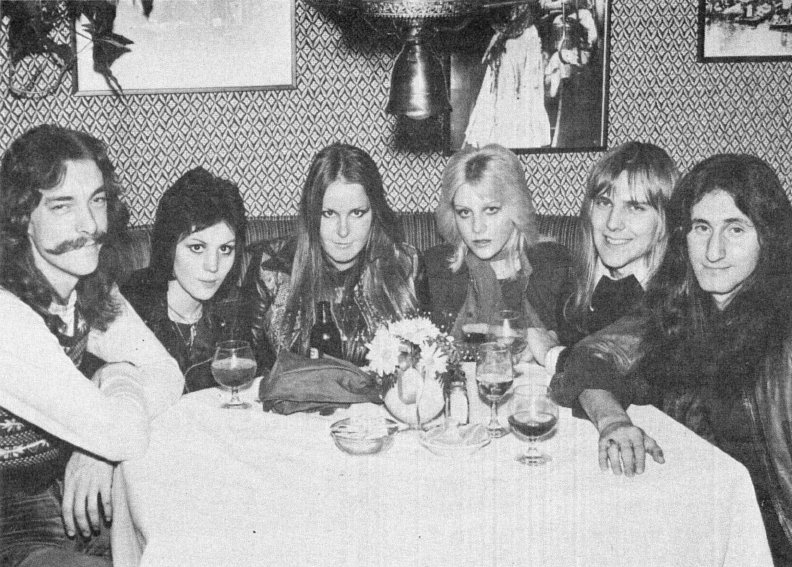 The Runaways and RUSH 1976 
Happy birthday Joan Jett!! 