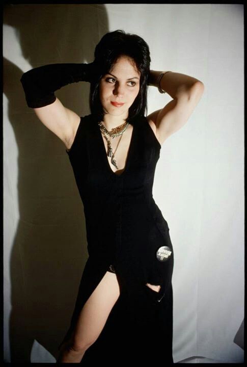 \"God, I always just think of myself as a jeans and T-shirt kind of person.\"

Happy birthday Joan Jett (60) 
