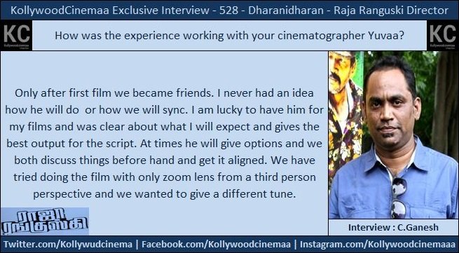 KollywoodCinima's tweet photo. . @Dharanidharanpv Exclusive Chat on #RajaRanguski #KcInterview 04
#RajaRanguskiRunningSuccessfully
@actor_shirish @IamChandini_12 @burma_talkies @thisisysr @RajaRangskiOffl #KcChat #Kollywoodcinemaa https://t.co/NCZ4FyDIeG