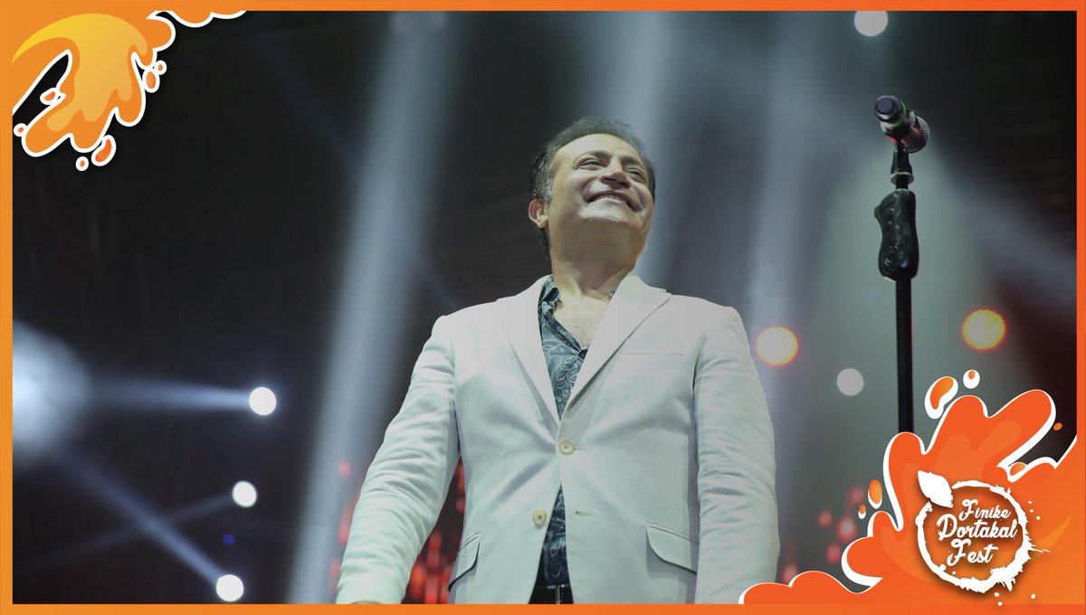 #FinikePortakalFestivali'nin 4.gününde değerli sanatçımız Oğuz Yılmaz bizlerle birlikteydi. 😎🤩