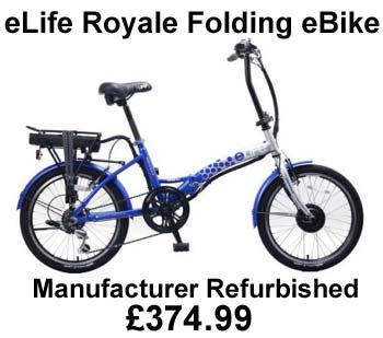e life electric folding bike