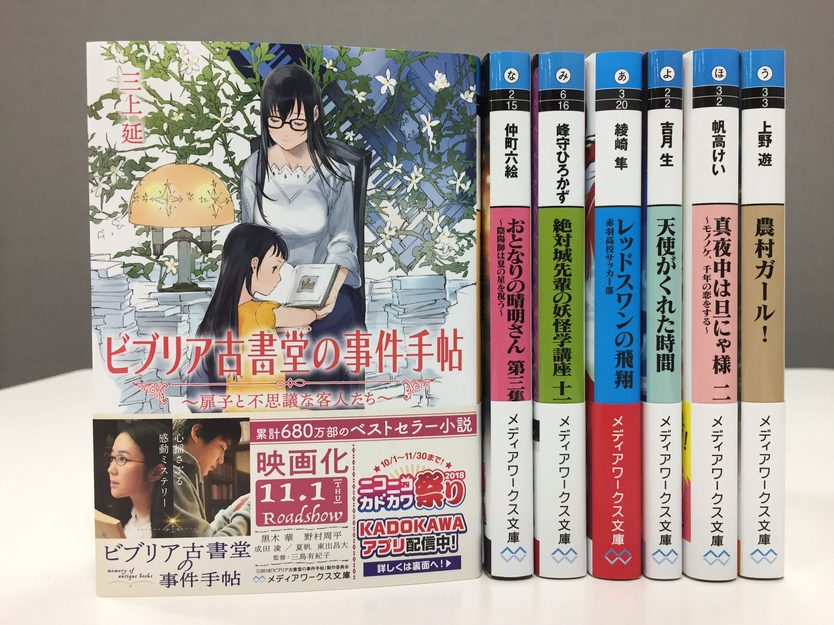ট ইট র メディアワークス文庫 本日発売 ビブリア古書堂の事件手帖 扉子と不思議な客人たち 著 三上延 新章の扉が開かれる待望のシリーズ最新刊 T Co S6ctagsuax ビブリア古書堂の事件手帖 メディアワークス文庫 T Co