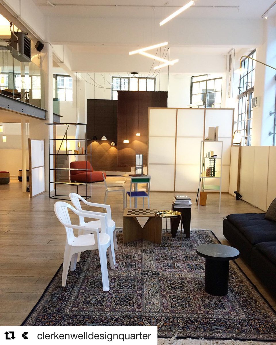 OPEN Sat 22 Sep until 4pm - COMMON SENSES at <a href="/Viaduct_London/">Viaduct Furniture</a>. Installations by #IlseCrawford <a href="/santacole/">Santa & Cole</a> #FarahEbrahimi <a href="/nanimarquina/">nani marquina</a> #FienMuller. #LDF18 #CDQ18 #clerkenwell