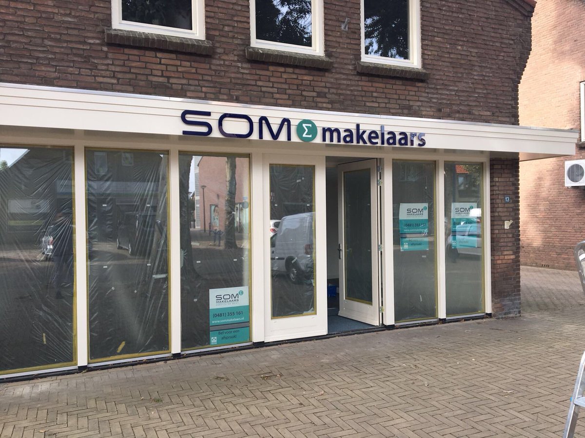 Het is bijna zover! Opening ons nieuwe kantoor! Trots op het eind resultaat. 😅