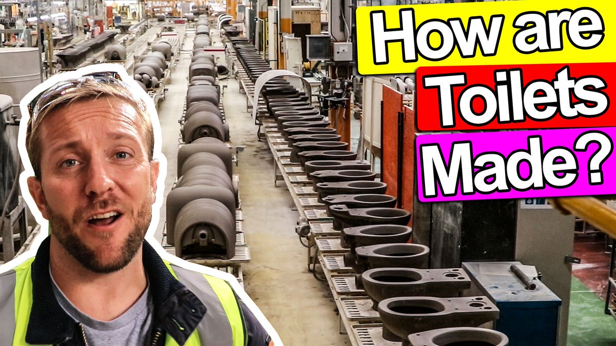 plumberparts's tweet photo. NEW VIDEO LIVE with the legends @idealstandarduk ALL ABOUT HOW TOILETS ARE MADE!!! https://t.co/lRK1fp2hDC https://t.co/hSNRkpaoux