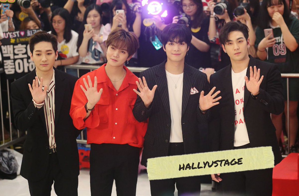 Hallyustage's tweet photo. 180922 #NUEST_W just finished their press conference in Hong Kong APM!
#NUESTWinHK #뉴이스트Ｗ #NUEST_W #JR #REN #ARON #BAEKHO https://t.co/tvTIbGxcHT