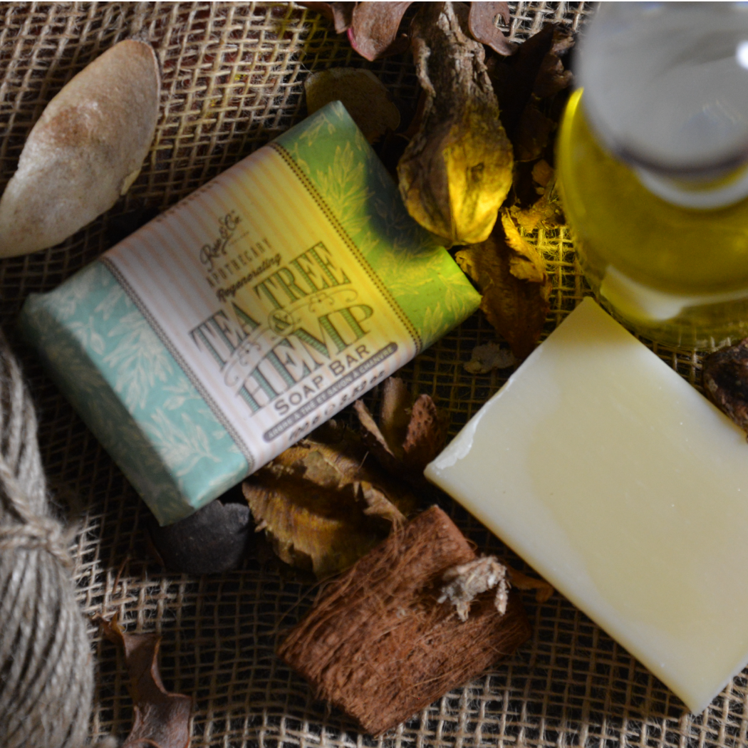 RoseandCompany's tweet photo. Tea Tree and Hemp is a must have soap for the autumn months. #apothecary #roseandco https://t.co/mw0WCK484U
