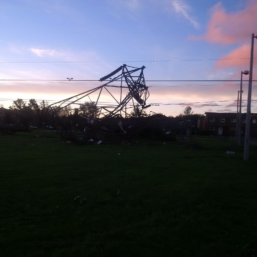 Hydro Ottawa on Twitter "Some pictures of the damage on Greenbank Rd