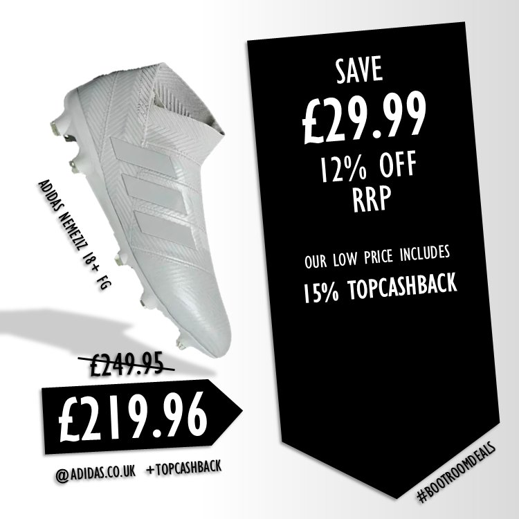 BootRoomDeals's tweet photo. If you want the latest Adidas colourway boots make sure you get a great price!
#BOOTROOMDEALS #BOOTROOM #BOOTS #CLEATS #DEALS #ATHLETE #FITNESS #FOOTBALL #SOCCER #RUGBY #KITBAGFC #ADIDAS #ADIDASFC #ADIDASFOOTBALL #ADIDASSOCCER #NEMEZIZ #MESSI #PREMIERLEAGUE #WEEKEND #SUPER6 https://t.co/v3NkbGaFBO