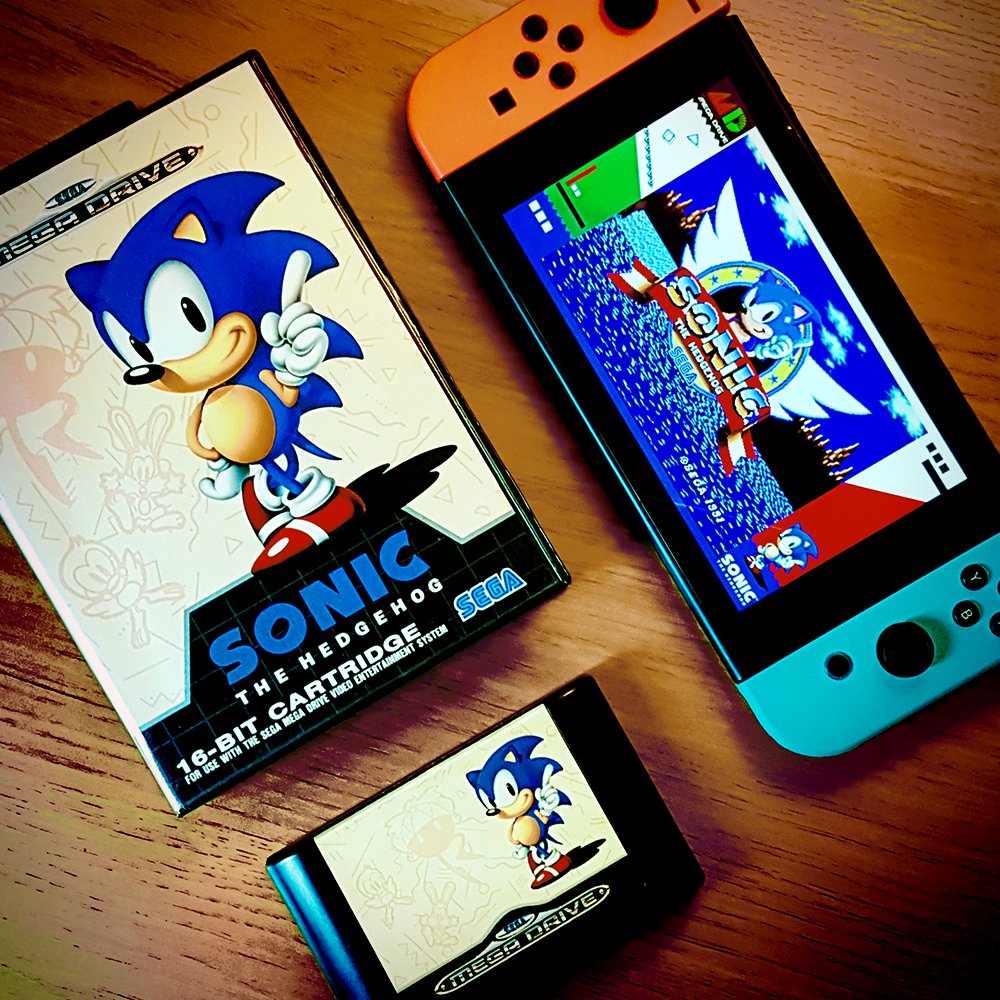 TomFryPWG's tweet image. Was pleasantly surprised to hear the news that @M2_game&apos;s sterling work has made it on to the Ninty eShop! #ThunderForceIV is easily one of the Mega Drive&apos;s best games, never mind shmups and #Sonic1 now has the Drop Dash, a humbling honour ❤️