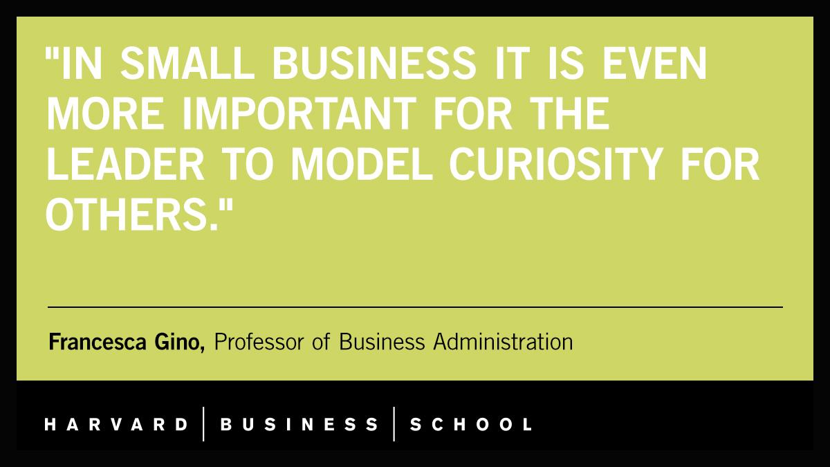 HarvardHBS's tweet image. You say you value curiosity, but do you really? There are two simple ways to show your employees that curiosity matters. @francescagino hbs.me/2xGh9Wd via @Inc