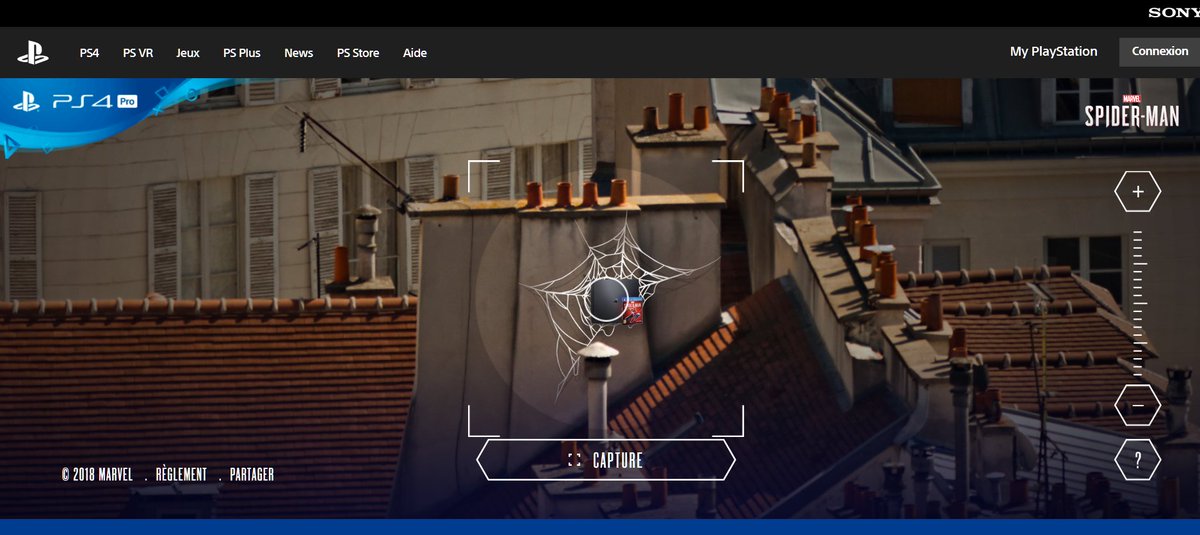 #LaToileDeSpiderMan <a href="/PlayStationFR/">PlayStation France</a> A défaut de voir mon partage :)