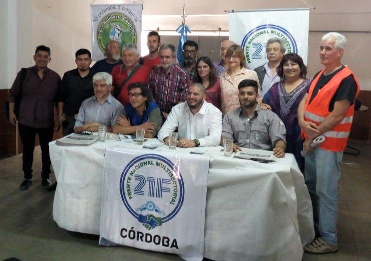 AlejEstrella's tweet photo. La #Multisectorial21FCórdoba conjuntamente con @21_nacional #Multisectorial21F adhieren al paro general nacional por 36 horas del 24 y 25 de septiembre. @surrbac @SUOEM @LuzyFuerzaCba @CGTcbaRP @cgt_camioneros @apoccordoba @Apoc_Cordoba @ForoGremialRT @_vidasindical https://t.co/dyKADCI5Ww