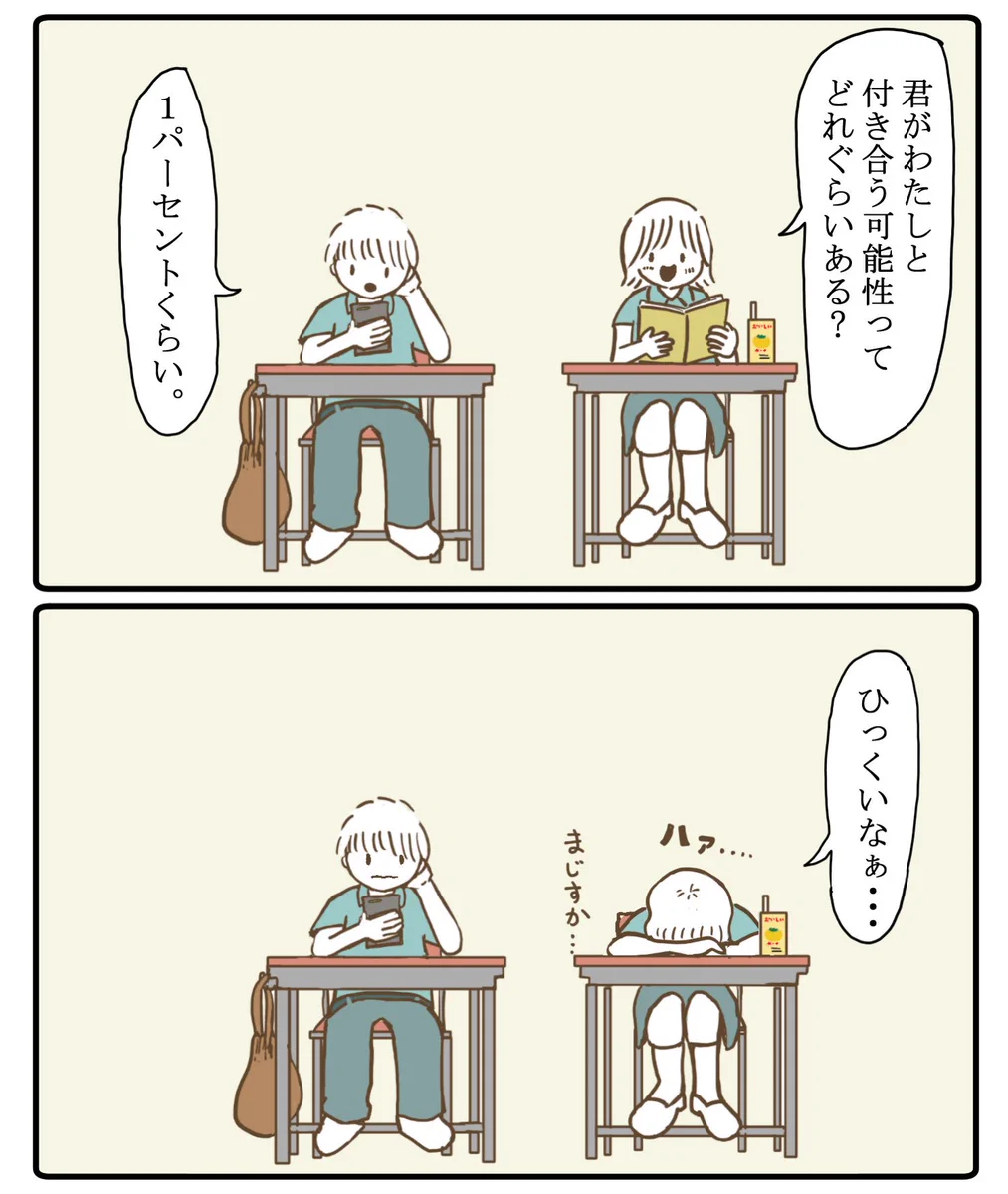 世の中１％の確率があるなら、やれないことないよね☆ポジティブに生きたいwww