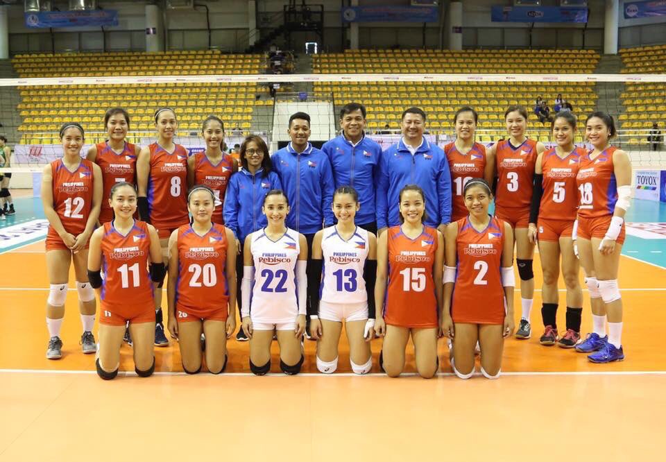 juliamdeguzman's tweet photo. Each step we take as one team, one country, will take us to greater heights. Thank You, Lord, for giving us the patience to remain grounded and ever trusting of the process. On to the next!

Para sa bayan, laban! 🇵🇭
#2018AVC #REBISCO https://t.co/8MWLsmHzxm