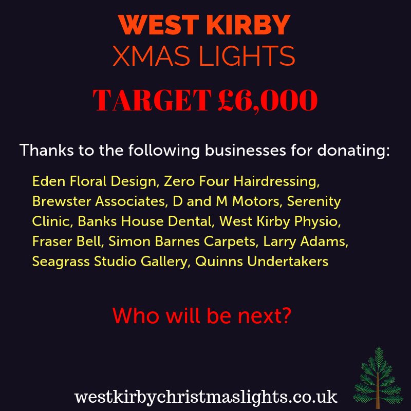 Westkirby Lights On Twitter Thanks To Eden Floral Design Zero