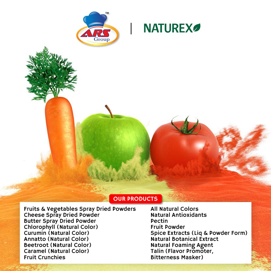 #NaturalFoodColors | BY ARS GROUP  ✅
From Naturex, The Global Leader in Specialty Plant-Based Natural Ingredients
To Know More Call On 011-43999999

#ARS #ARSGroup #AshaRam #AshaRamAndSons #Corporate #FoodIngredients #Naturex #FoodColors #NaturalColors