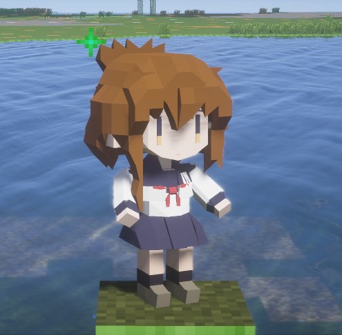 트위터의 まから 님 Minecraft 電の本気を見るのです Jointblock Minecraft 艦これ 艦これかわいい 電 電 艦これ T Co I2o4sdu6ud