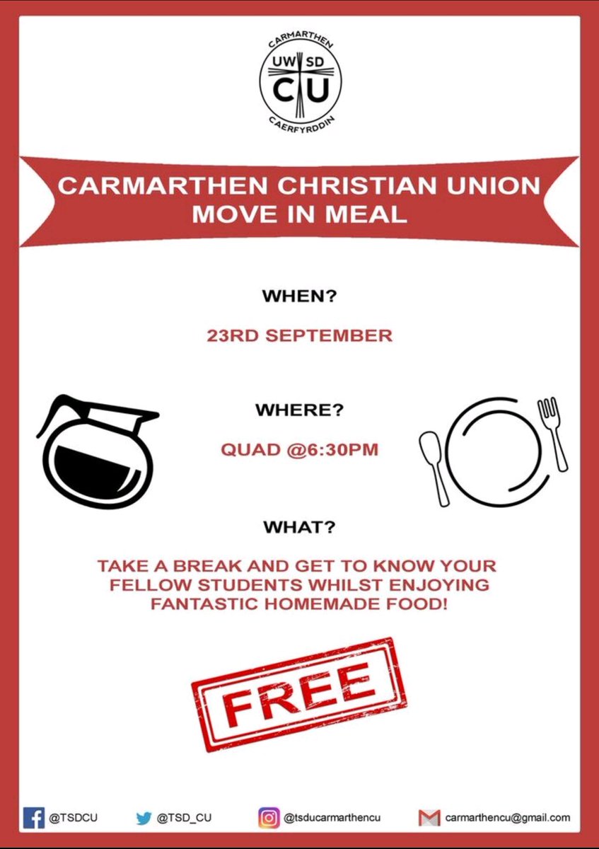 TSD_CU's tweet image. Looking forward to tomorrow night! See you there at 6.30pm in the Quad!

Edrych ymlaen at nos yfory! Gwelwn ni chi yno am 6.30yh yn y Cwad!

#TSDSU #CUNews