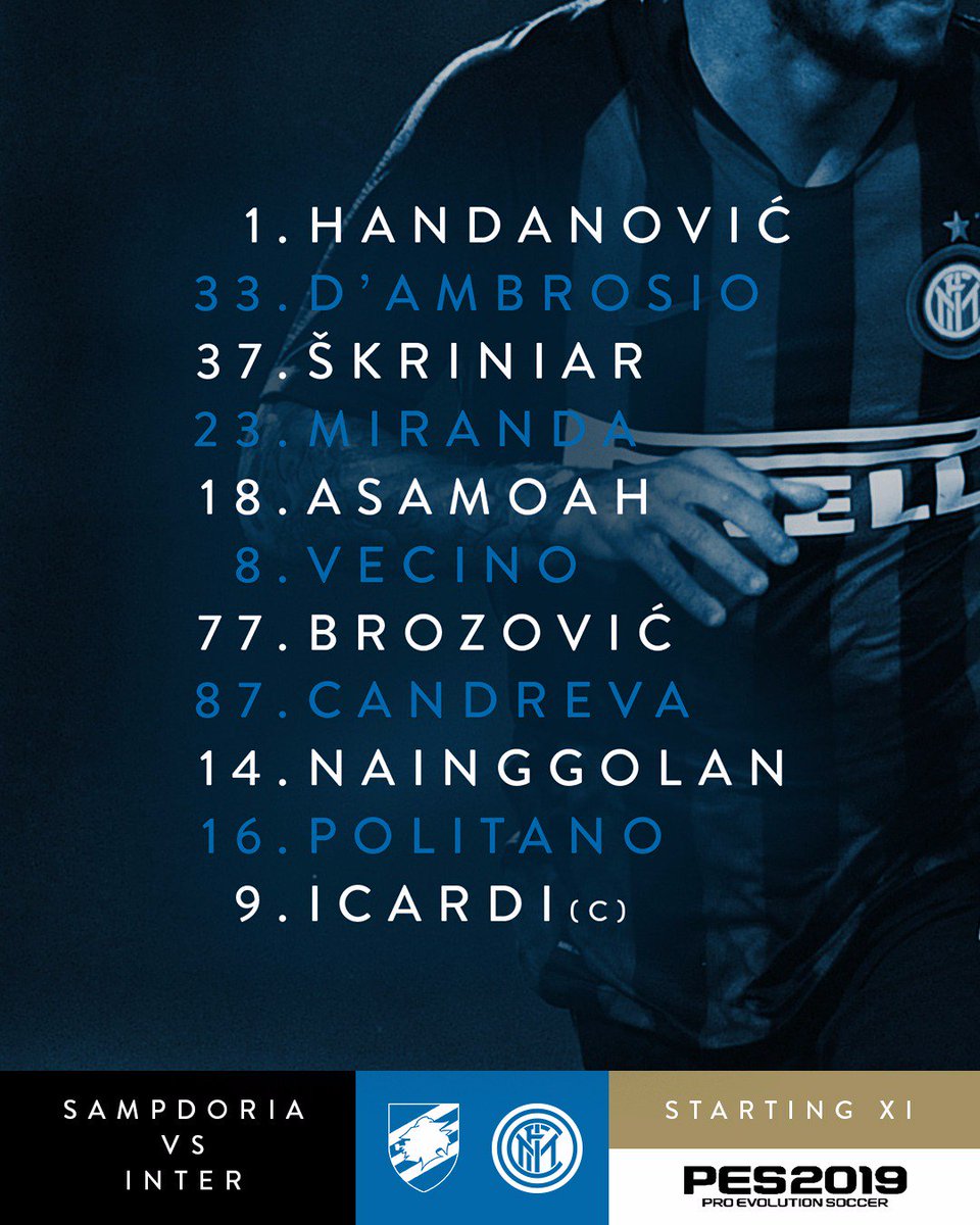 FansNerazzurri's tweet photo. #InterXI 🔵⚫ https://t.co/HUCMMgwio9