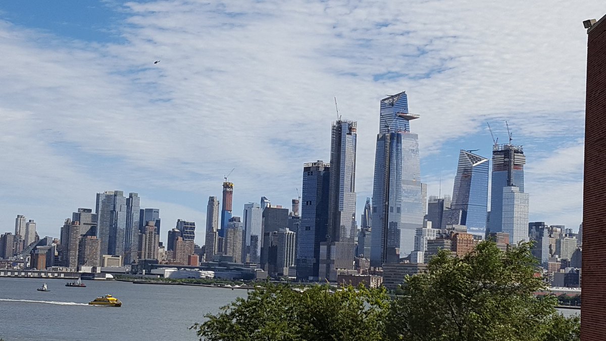 heidilearner's tweet image. #HudsonYards construction still going strong.  #NJ #BetterViews