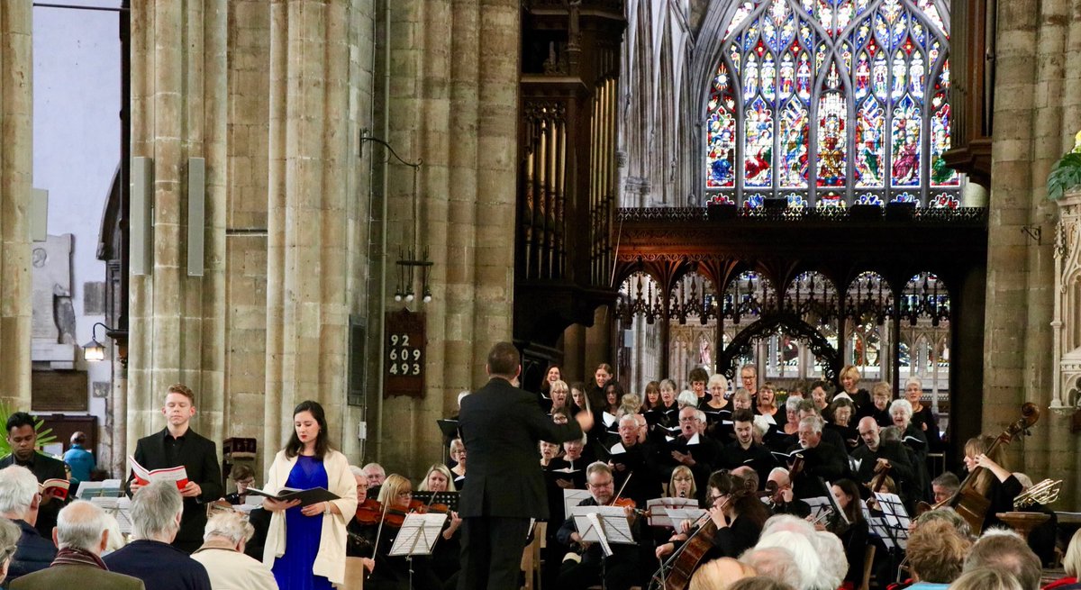 Great concert in Hull Minster this afternoon. Well done to all who took part.