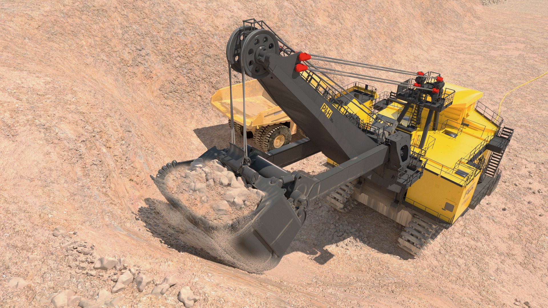 Komatsu Mining There Is Still Time To Vote We Re In Round 2 Of The Coolest Things Made In Wisconsin Competition Vote Today For Our Massive Komatsu P H 4800xpc Electric Rope