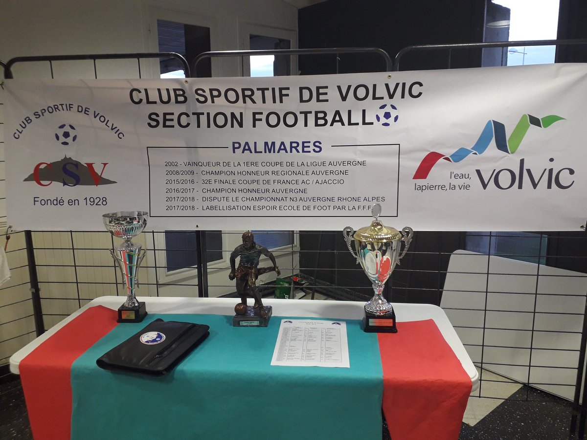 90 ans du CS Volvic, sponsorisé par <a href="/AUVERCO/">AUVERCO</a>