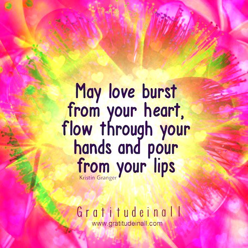 KariJoys's tweet photo. May #Love burst from your #Heart.. #JoyTrain #Joy #Peace #BeLove #BeKind #Kindness RT @Voieinterieure https://t.co/7hyM9RQq9M