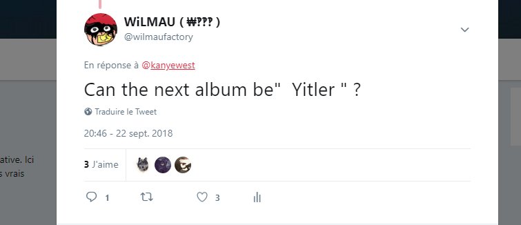 WiLMAU ₩ -5617 LDA 🇷🇪 tweet media