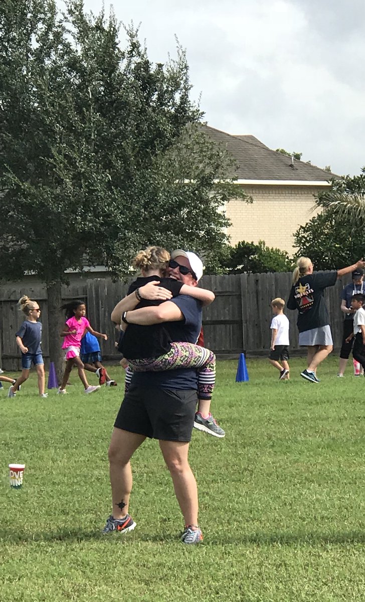 CPESBreaux's tweet photo. One of my favorite highlights of our fun run yesterday! Big hugs for @CPESMURPHY https://t.co/loFagagM9D